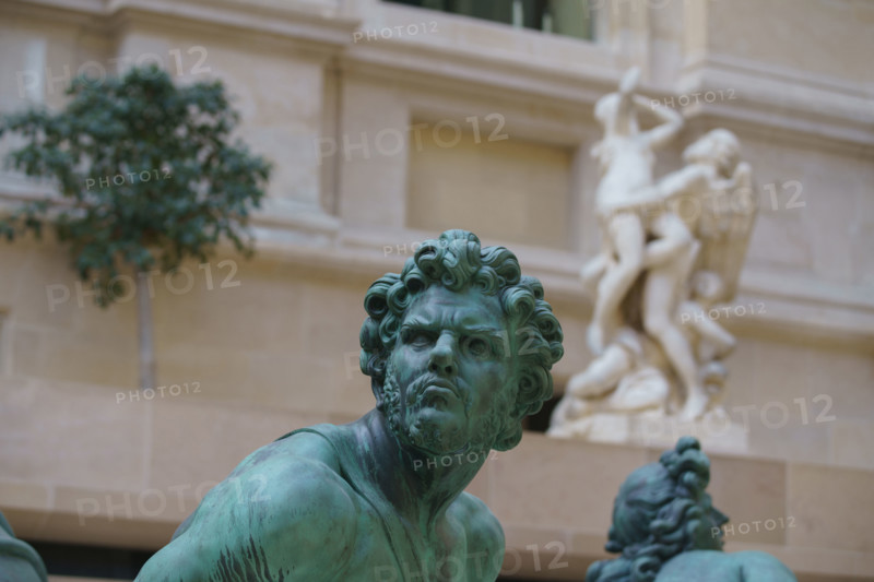 Paris, The Louvre, the Cour Puget