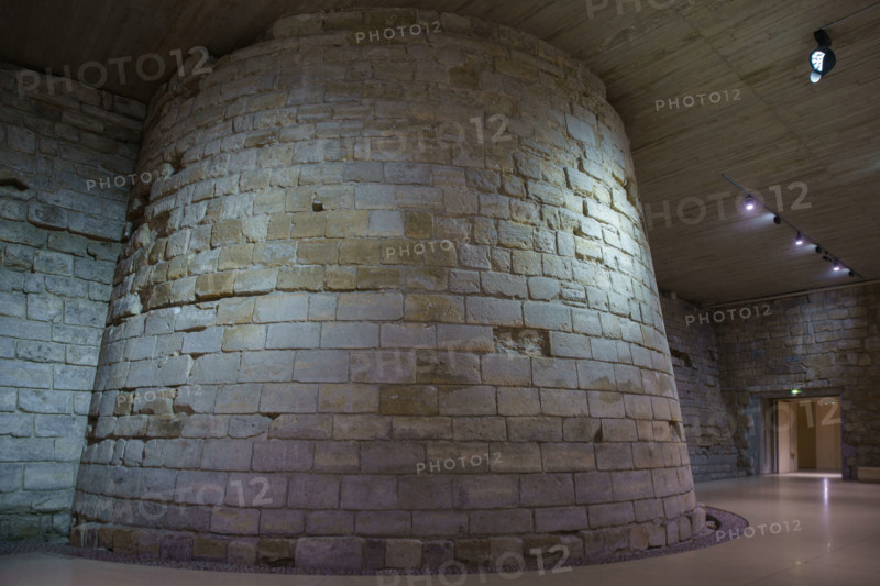 Paris, The Louvre, moats of the Medieval Louvre