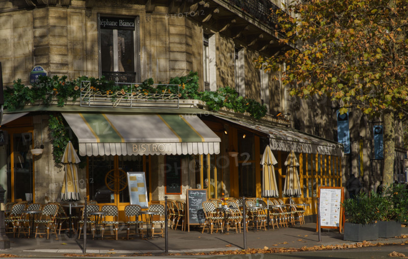 france, région Ile de France, Paris 4e arrondissement,  place l'hotel de ville, angle qui de gesvres, bistrot
