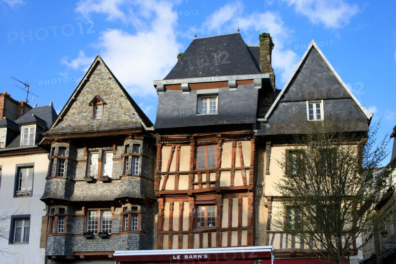 FRance, région Bretagne, Côtes d'Armor, lannion,place du général Leclerc,