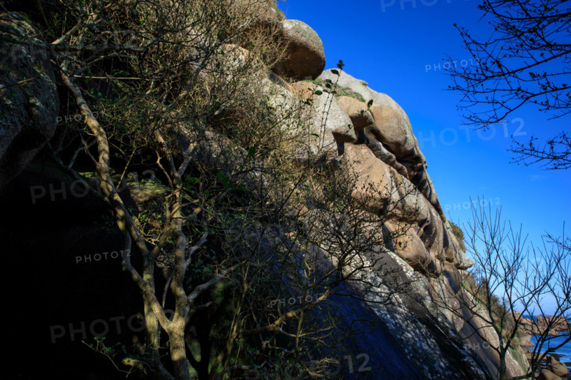 france, région Bretagne, Côtes d'Armor, côte de granit rose, Ploumanac'h, les rochers