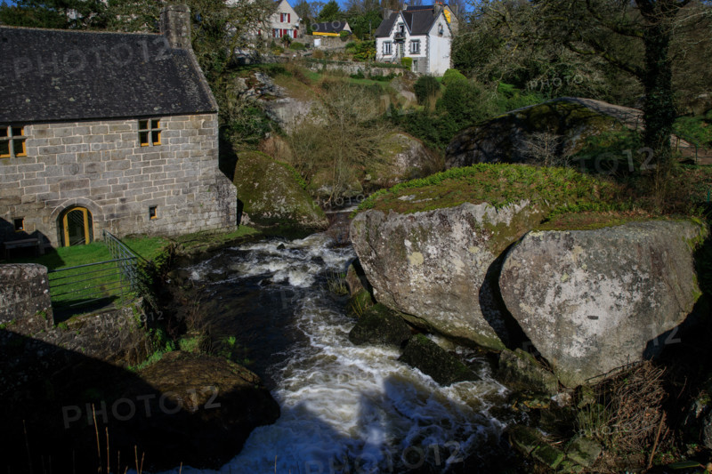FRance, région Bretagne, Finistère, Huelgoat, les rochers, cahos de huelgoat,