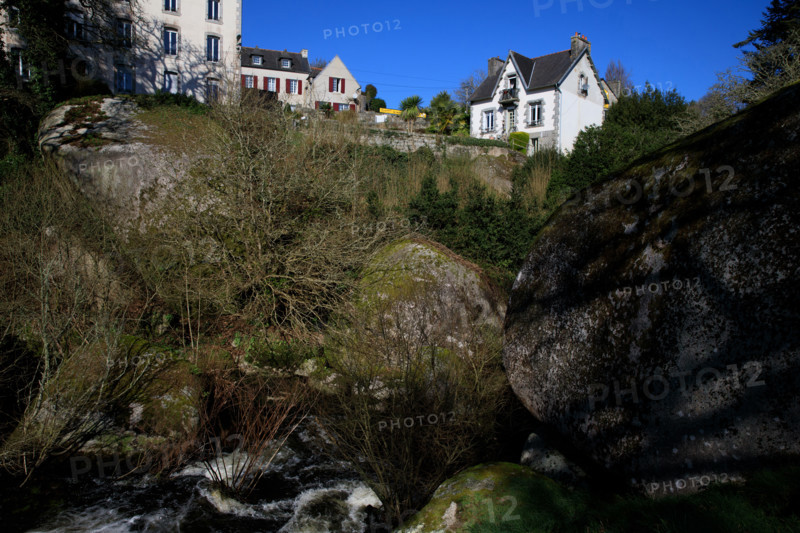 FRance, région Bretagne, Finistère, Huelgoat, les rochers, cahos de huelgoat,