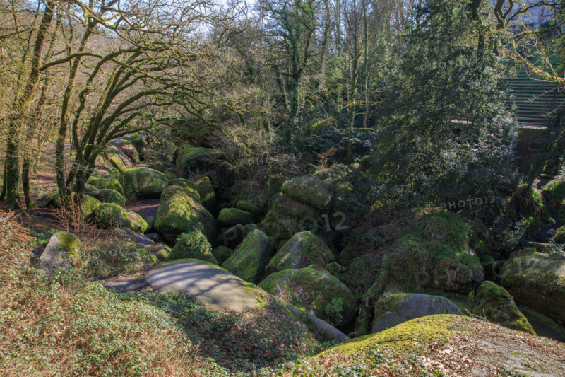 FRance, région Bretagne, Finistère, Huelgoat, les rochers, cahos de huelgoat,