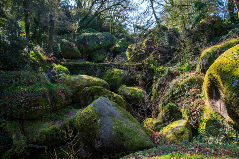 FRance, région Bretagne, Finistère, Huelgoat, les rochers, cahos de huelgoat,