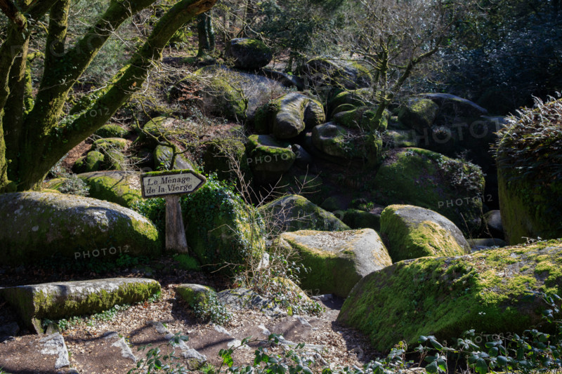FRance, région Bretagne, Finistère, Huelgoat, les rochers, cahos de huelgoat,
