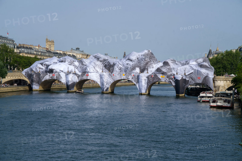 Artwork "La Caverne du Pont Neuf", by JR