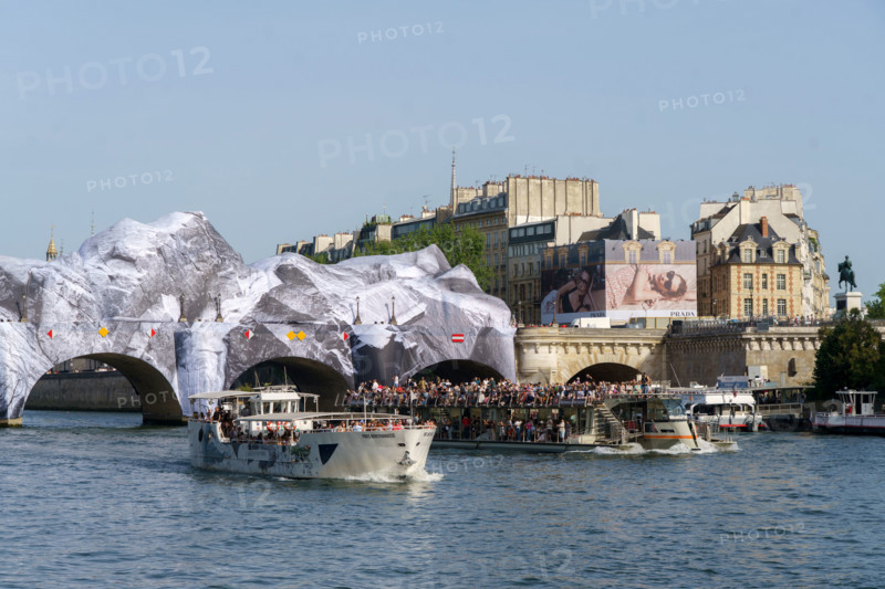 Artwork "La Caverne du Pont Neuf", by JR