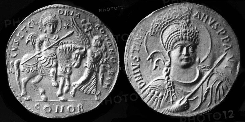 Seal of Justinien II Byzantin Emperor -