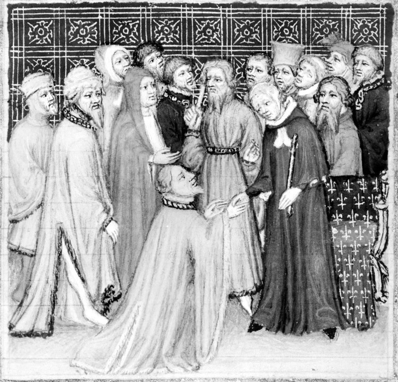 Large Chronicles of France died of Charles of Spain