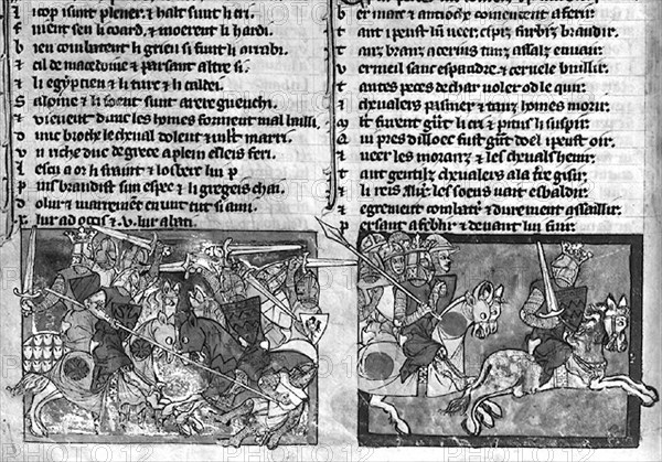 Scenes of war