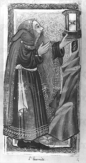 Tarots of Charles VI the Hermit