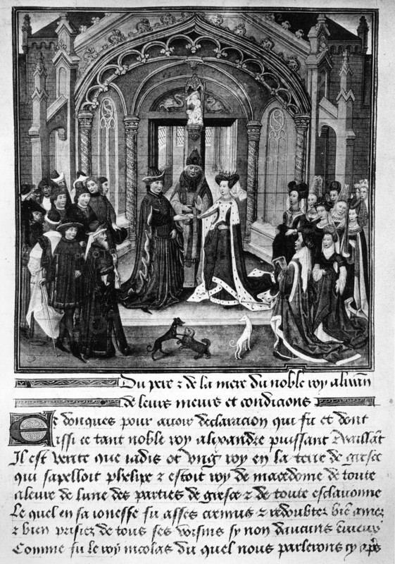 Mariage royal au XV° siècle