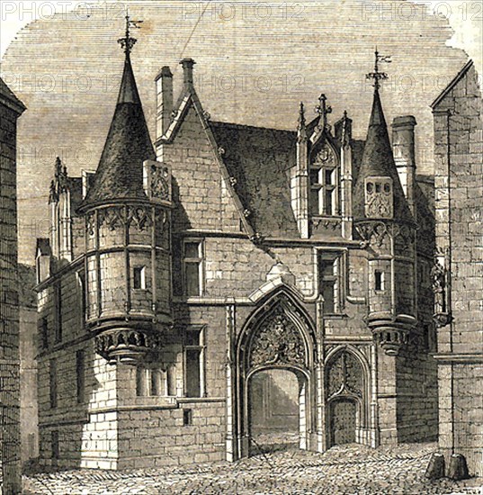 Former hotel of the archbishops of Sens, in Paris