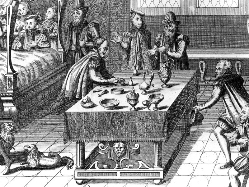 Death of Henri II of France (detail)