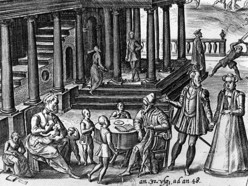 Nostradamus and children of Henri II and Catherine de Médicis