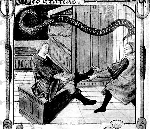 Lord being disemboweled