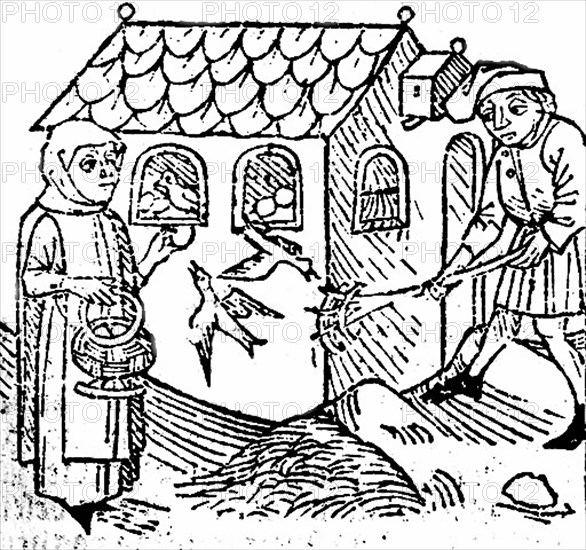 Petite maison où sont couvés les oeufs de poules et autres oiseaux.