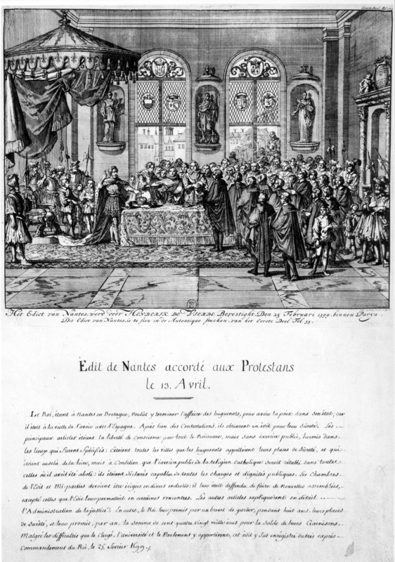 Règne de Henri IV - 25 février 1599