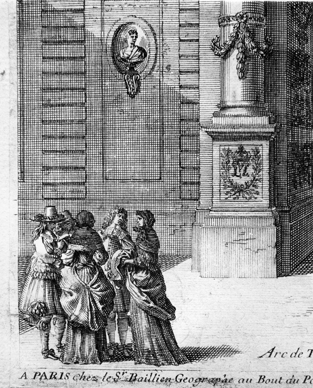 Characters of scenes of street -