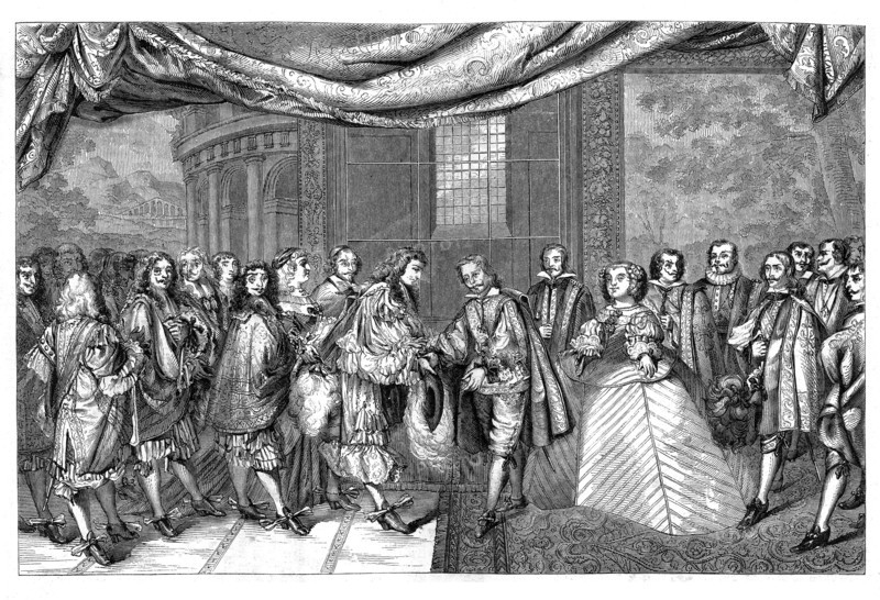September 1659  Interview of Louis XIV and Philippe IV