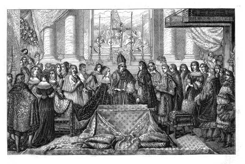 June 9 1660 Marriage of Louis XIV and Marie-Thérèse -