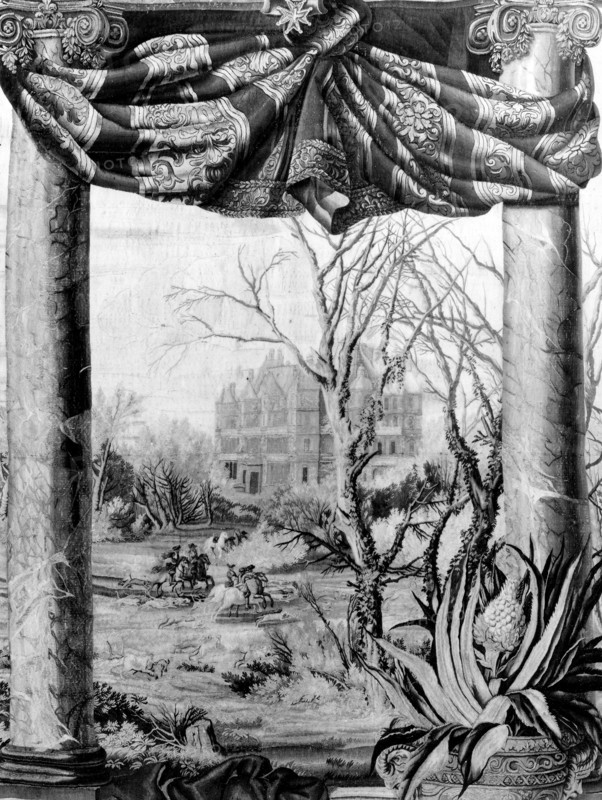 Hangings of the Kings and the Royal Houses the castle of Madrid -