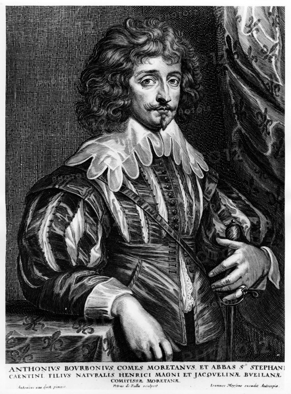 Portrait of Antoine de Bourbon-Bueil