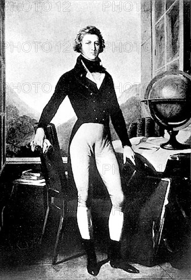 The Duke of Chartres, who later became King Louis-Philippe, in Reichenau during the immigration period
