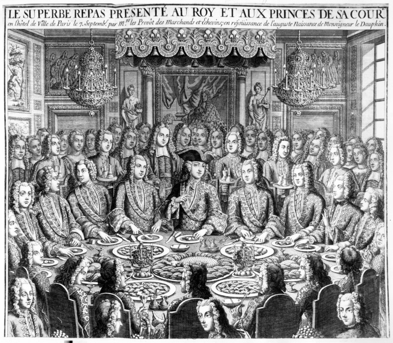 7 septembre 1729 - fêtes pour la naissance du Dauphin -