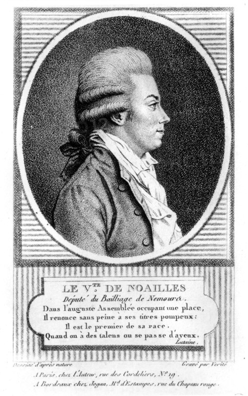 Harms of August 4, 1789 Abolition of the privileges -