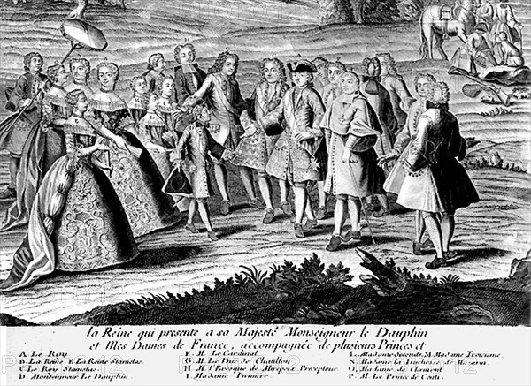 The royal family at Meudon