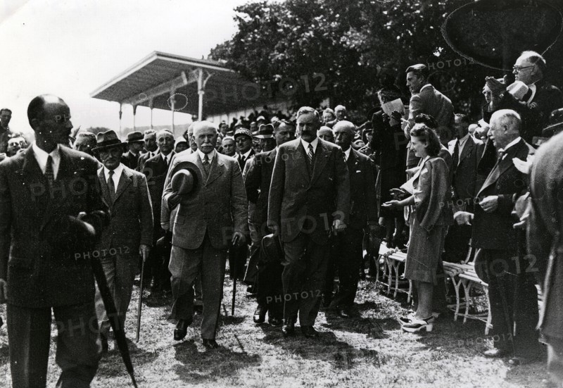 Marshal Pétain at the races