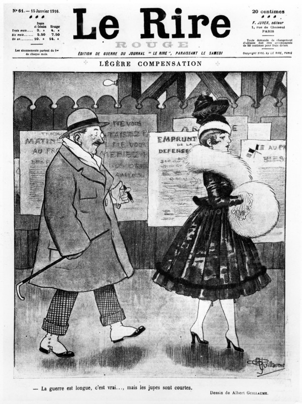 Frontpage of the French newspaper 'Le Rire'