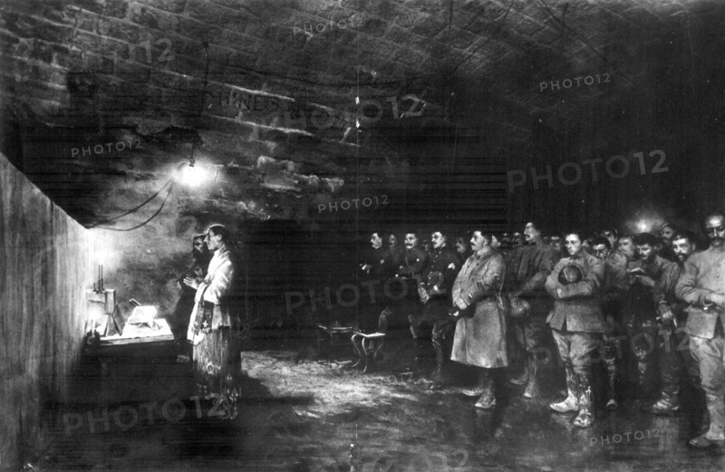 Noël 1916 au fort de Douaumont : La messe de minuit
