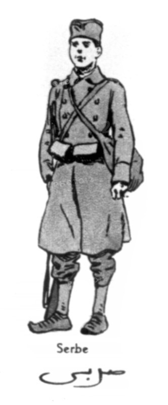 Allied armies : Serb Soldier