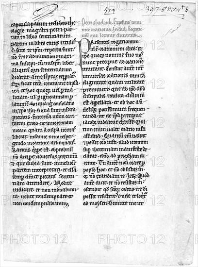 The Book of Abelard, philosopher and theologian