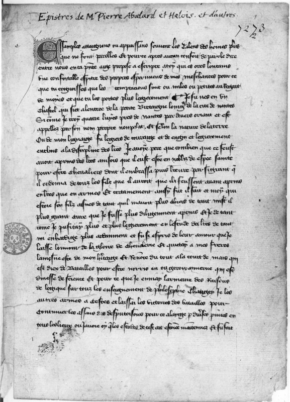 Book of maistre Pierre Abélard