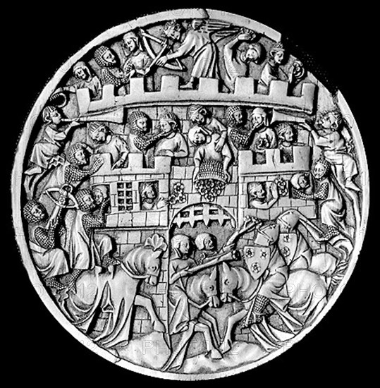 Ivory plaque