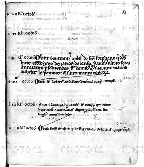 Obituary of the Temple of Reims