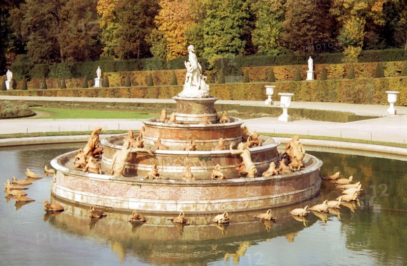Versailles. Le bassin de Latone.