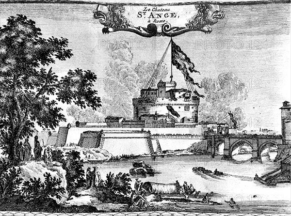 Rome. Le château Saint Ange.