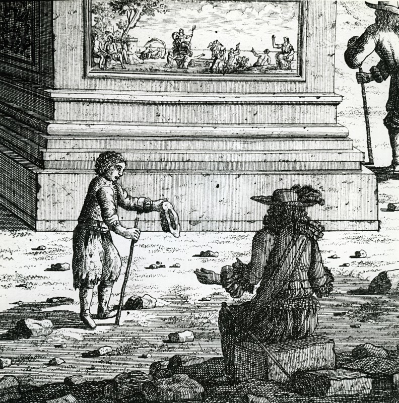 Daily life: beggars
