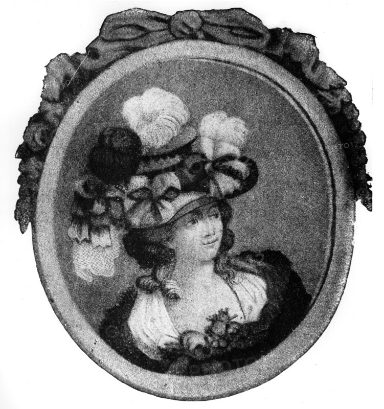 Portrait de Madame de la Motte.