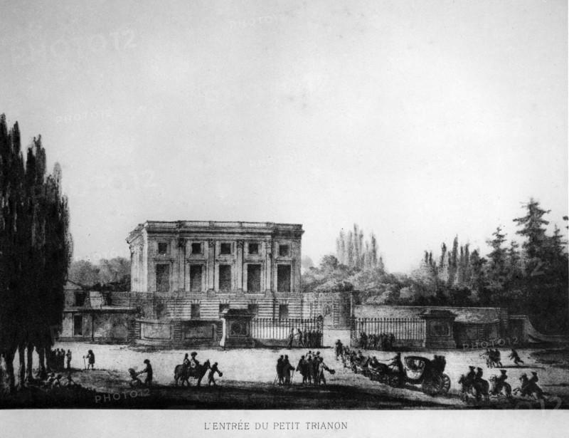 Petit Trianon; entrance, Versailles