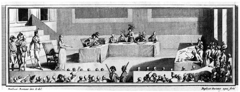 Paris. Procès de Madame Roland
