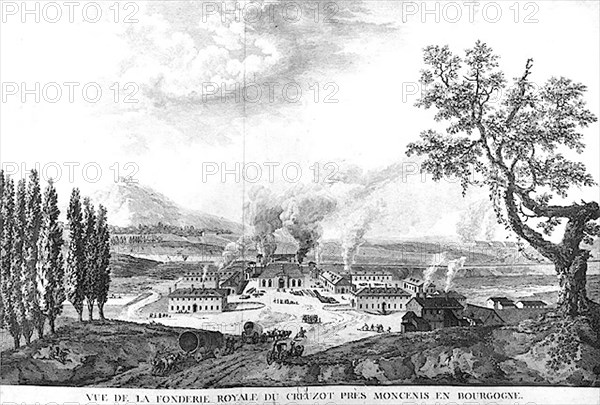 Royal foundry at Le Creuzot, Burgundy