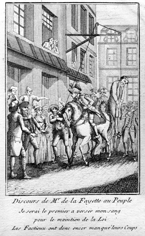 Discours de la Fayette au peuple, 1790