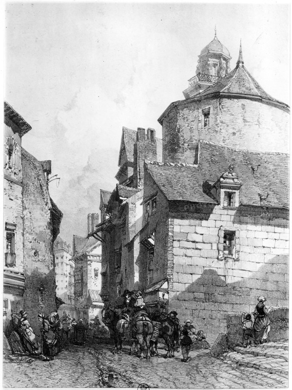 Rue de la Poissonnerie à Nantes