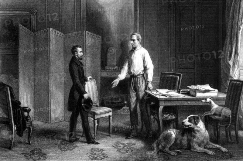Lamartine and Auguste Blanqui, socialist and revolutionary theorist.